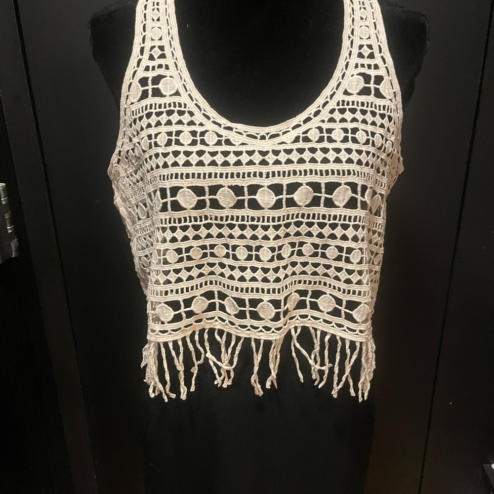 Ralph Lauren Denim & Supply Crochet Top NWT Large